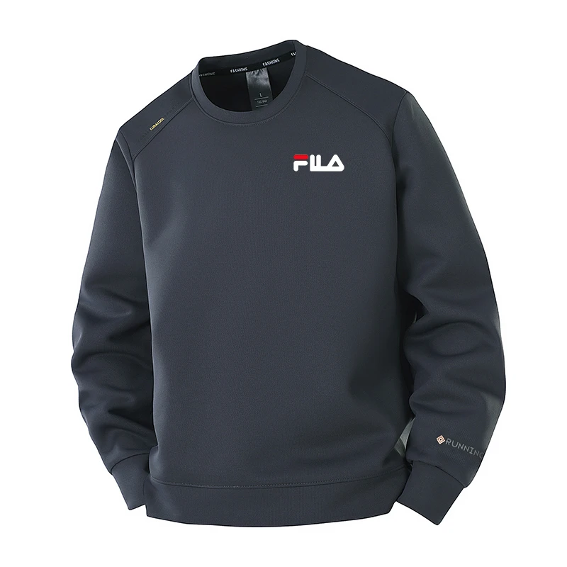 一折专区丨秋季长袖圆领套头纯色卫衣户外休闲百搭宽松上衣