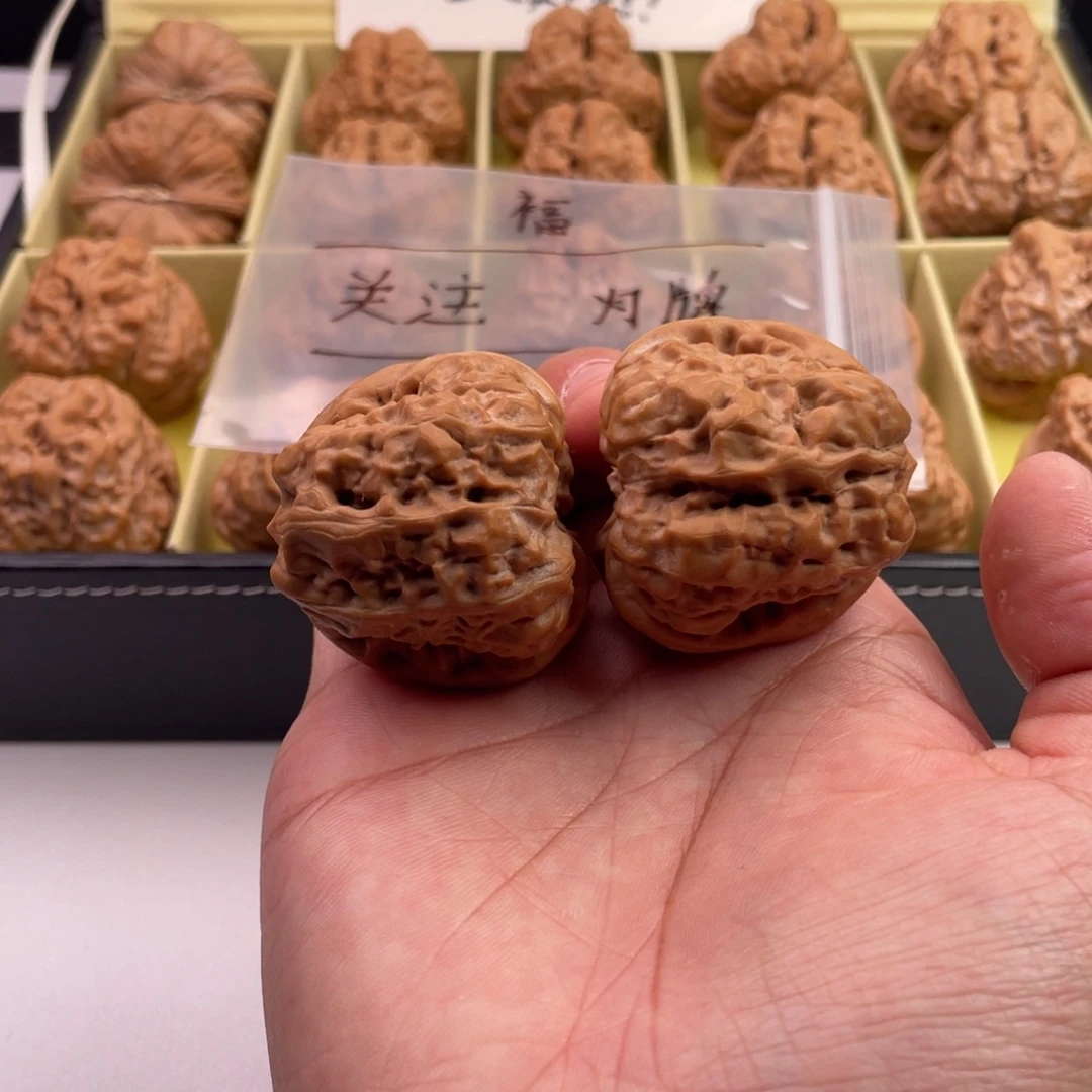 文玩核桃把件40蛤蟆0621