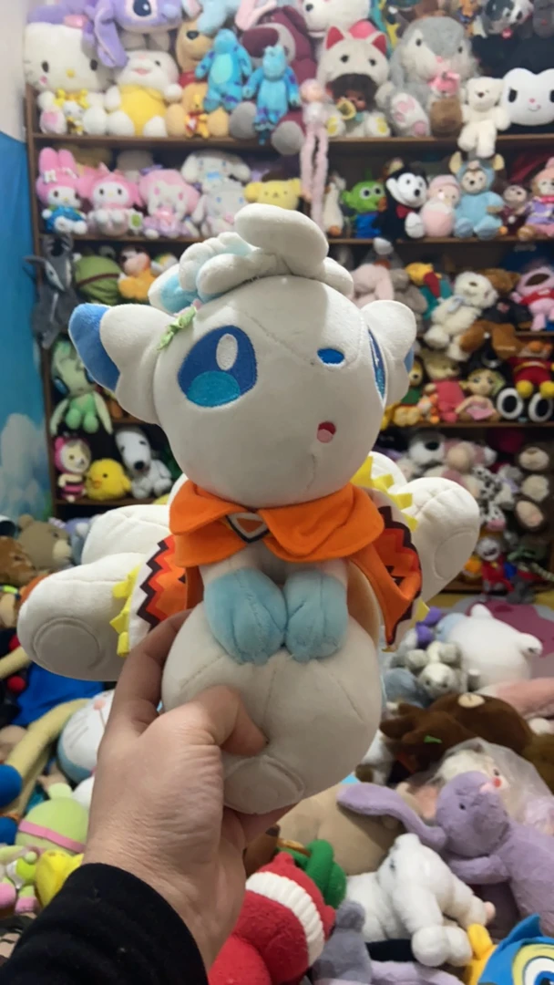 依依毛绒玩具宝可梦6冰