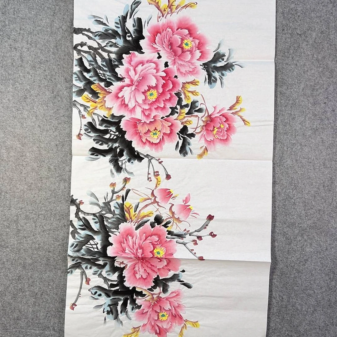 国画063 牡丹花等经济植物和花卉资源