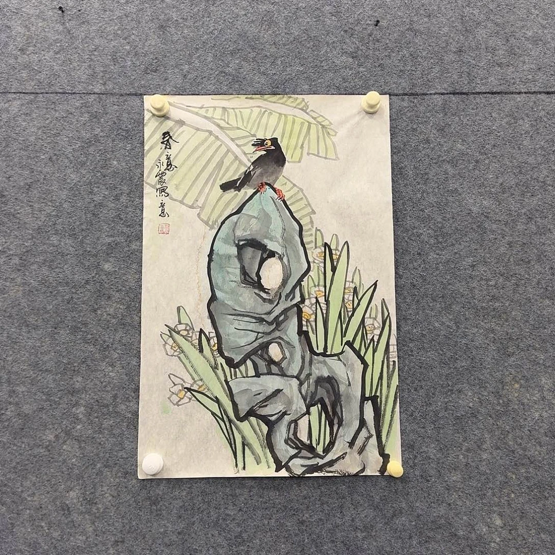 国画国画纯手绘制