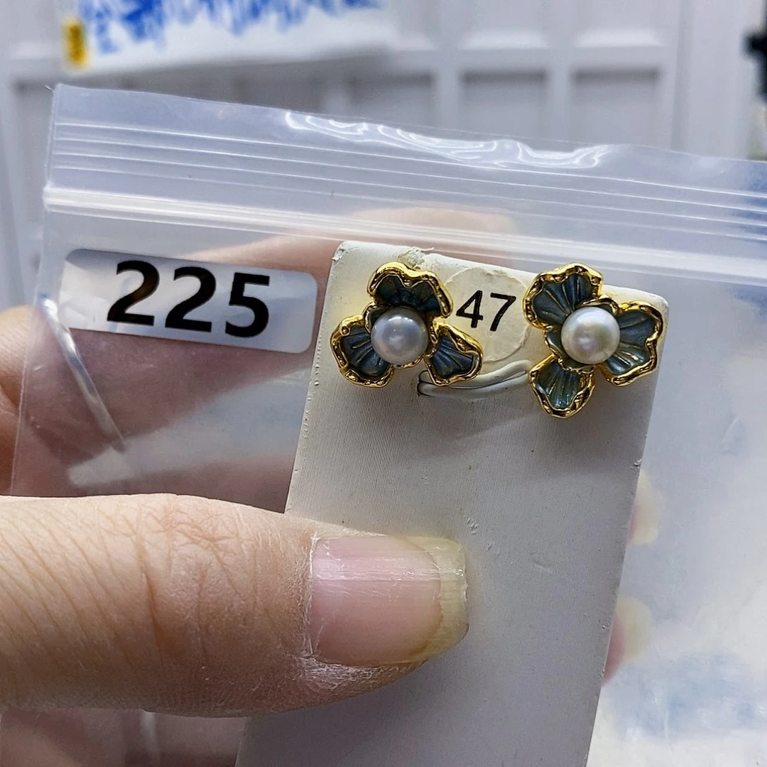 颈饰合金淡水珍珠