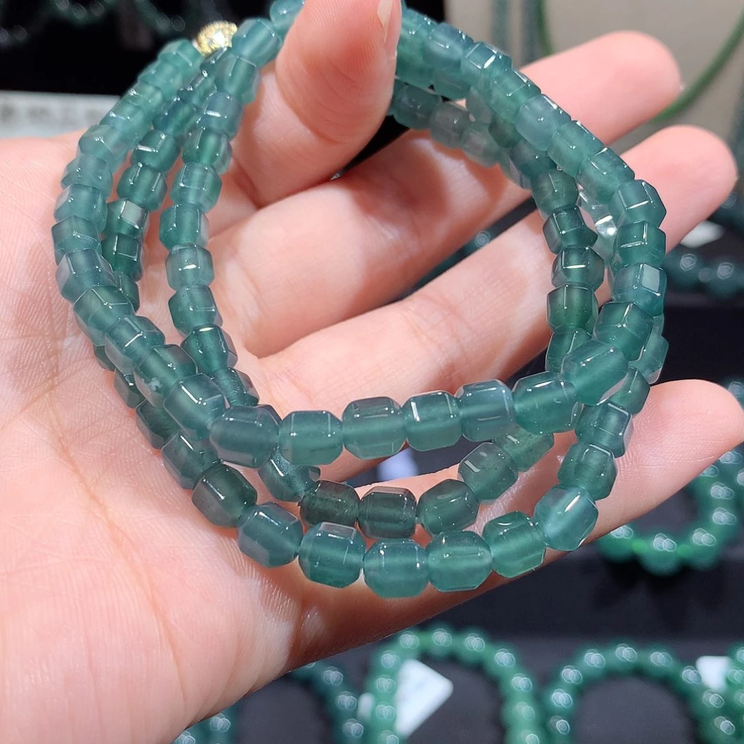 未镶嵌手链翡翠天然a货翡翠项链