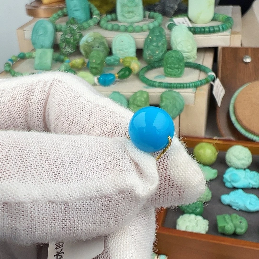 绿松石未镶嵌主播夏