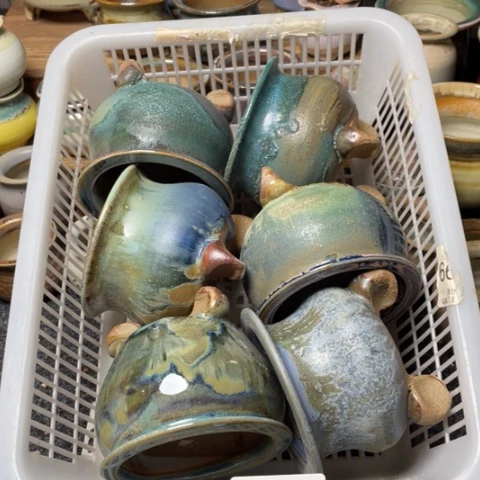 紫砂花盆微瑕520口径的6.8左右