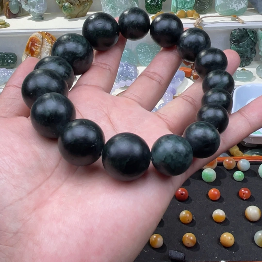 *****翡翠未镶嵌手串99