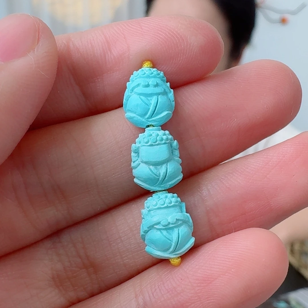 未镶嵌绿松石珠宝奇石