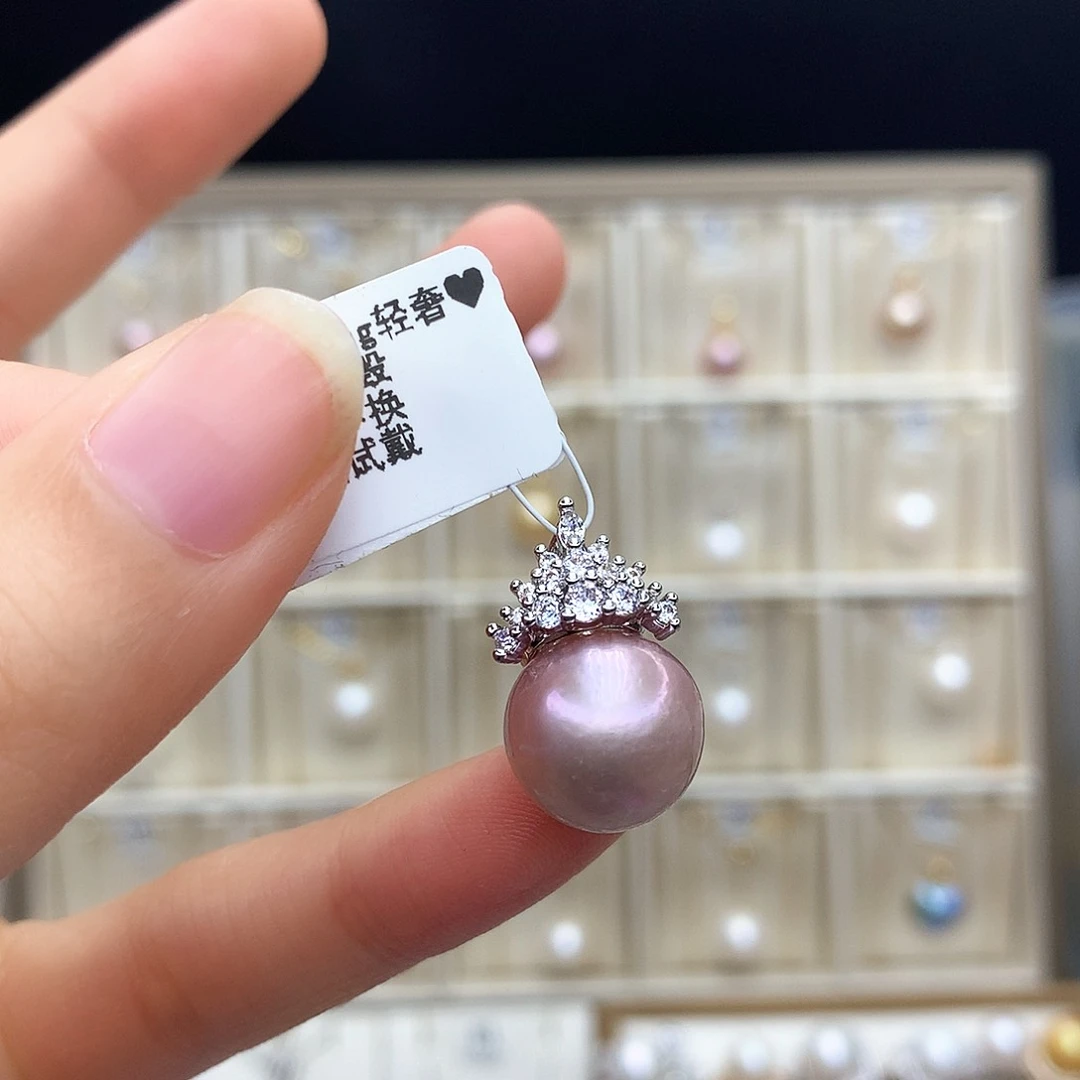 淡水珍珠合金颈饰