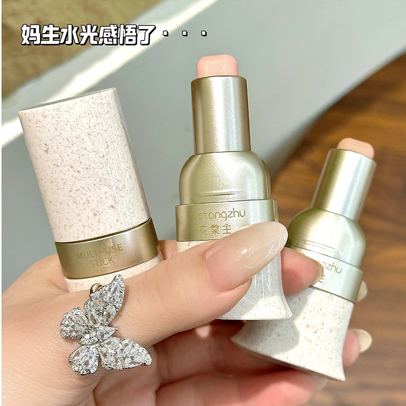 多用棒水润腮红棒口红多用素颜裸妆滋润提气色持久显嫩