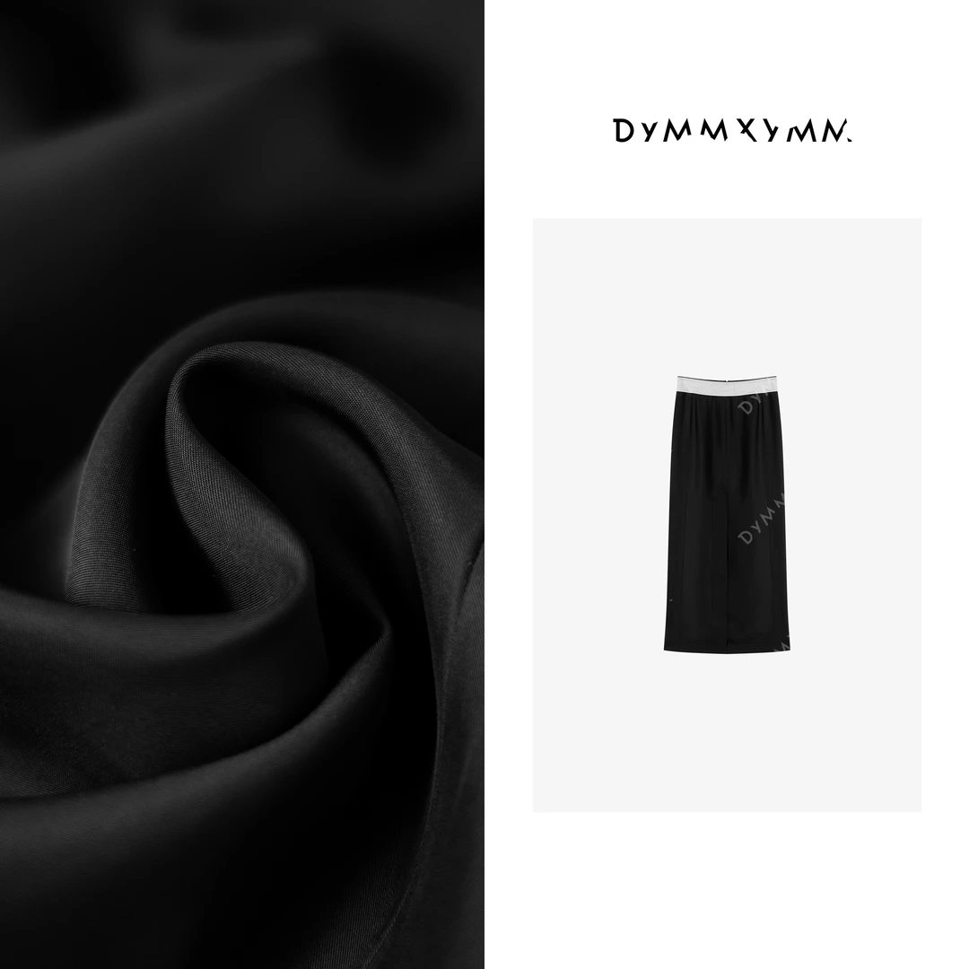 【DYMMXYMM】-马拉拉·早春极简风高级感白腰头半裙-5SS6078