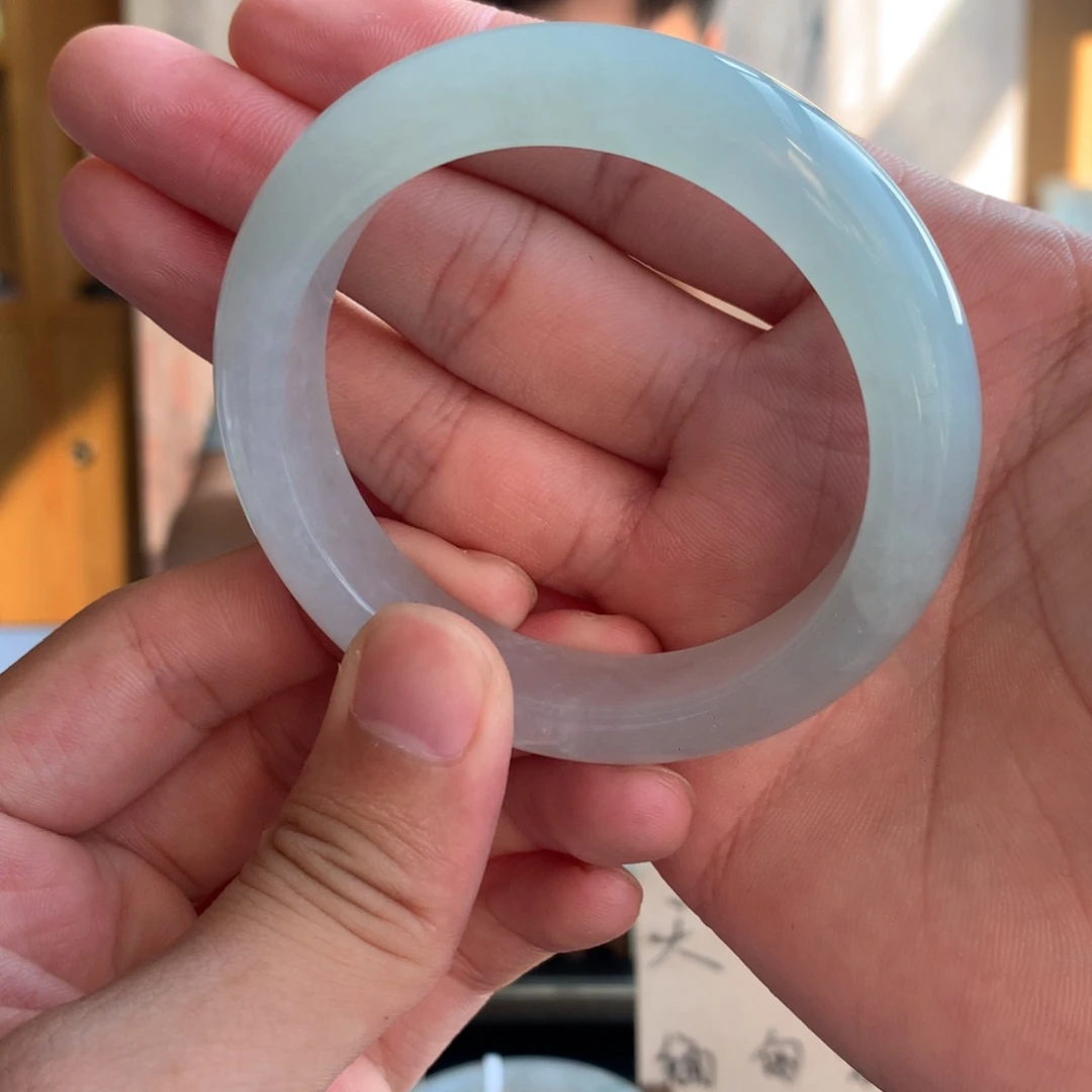 翡翠手镯未镶嵌80号56