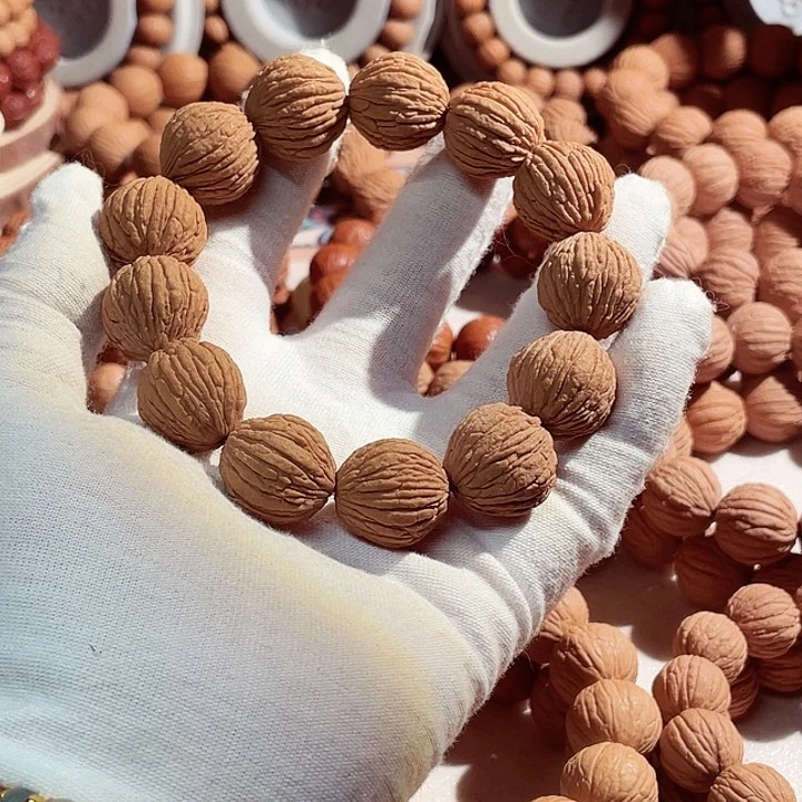 猴头核桃手串星**海野生金丝猴头