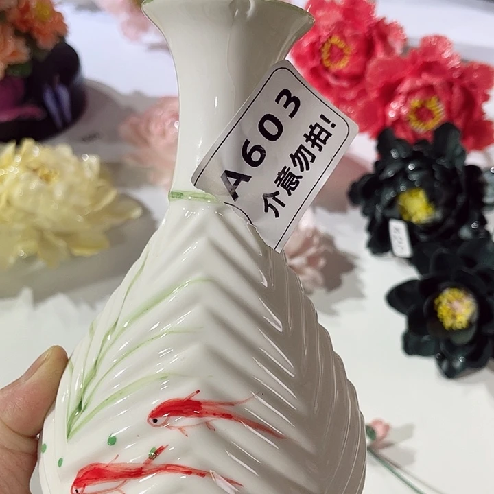 瓷片德化工厂陶瓷手工捏花