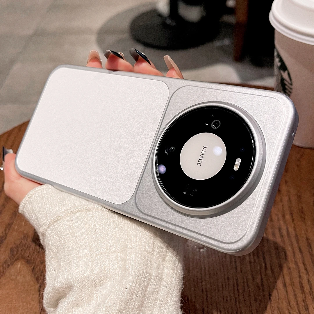 内置磁吸适用华为Mate80素皮手机壳轻奢风mate70pro防摔60Pro硬壳