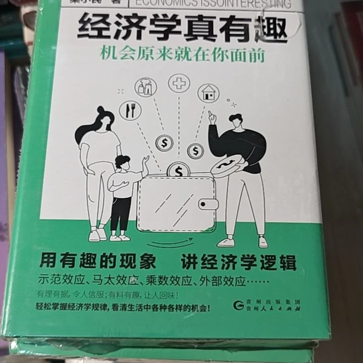 经济学真有趣精装库存书微瑕