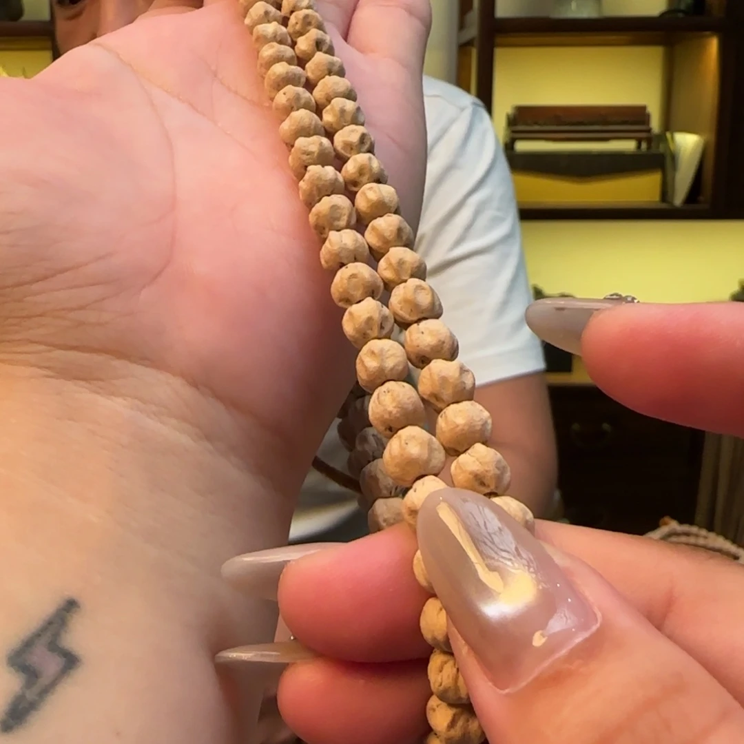 柏香籽/百香籽手串莲花7