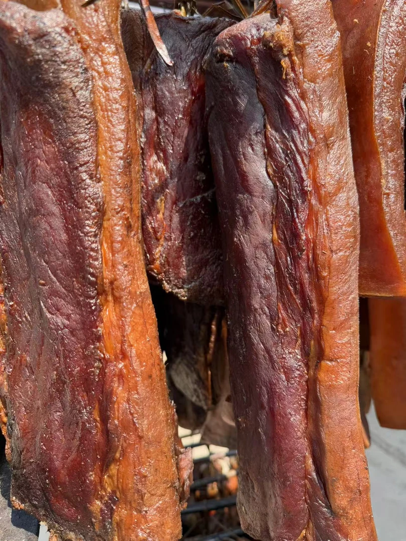 湖南刘嘎公烟熏板子腊肉（偏肥）