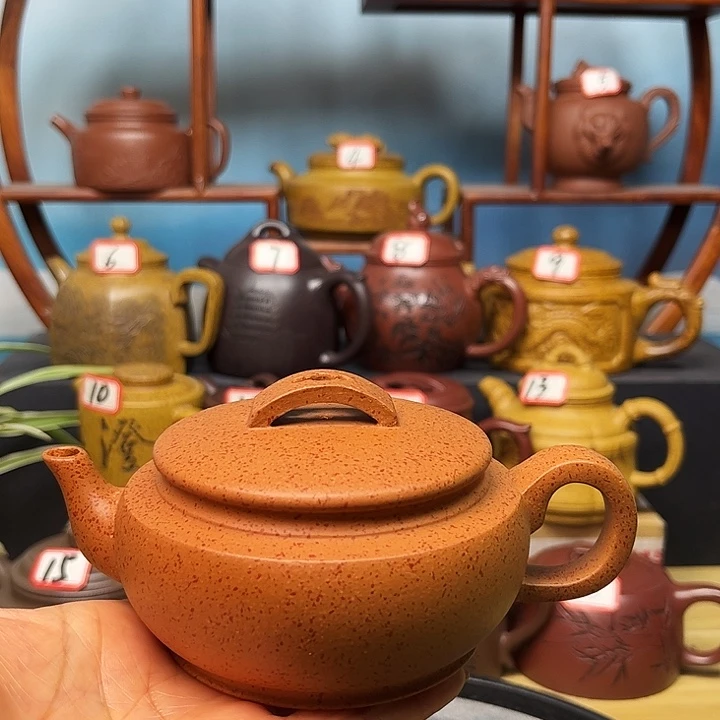 茶壶紫砂微瑕不带证书礼盒200cc