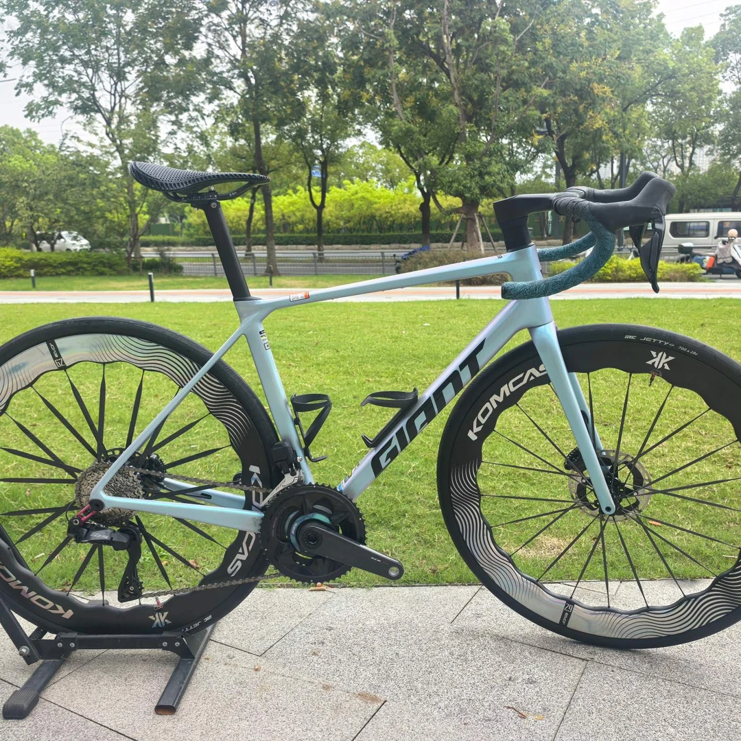 爆改十代捷安特tcr Adv3碳纤维公路车m码适合171-181