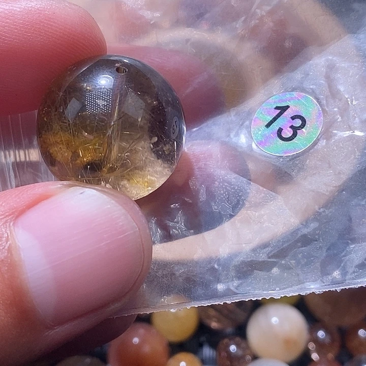 S****发晶手链未镶嵌天然水晶手串