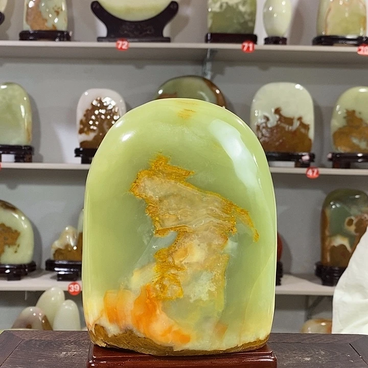 石材天然原石观赏石摆件