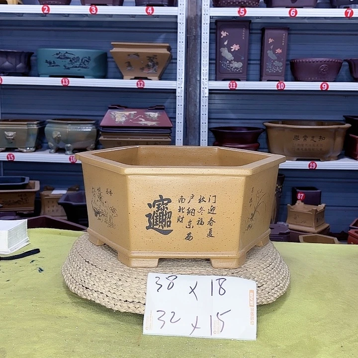 紫砂花盆宜兴紫砂厂