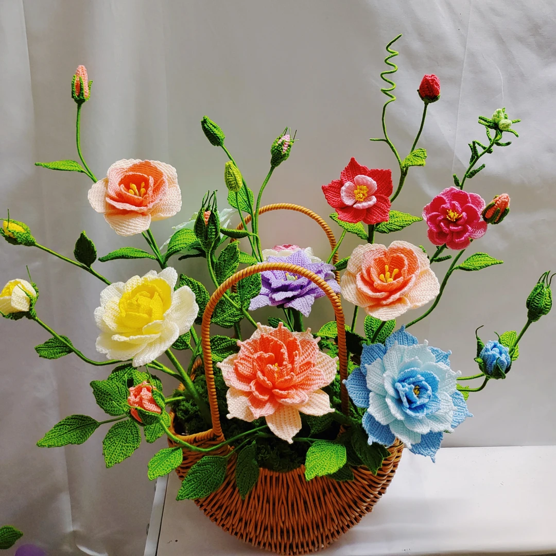 巧巧手作的第十个各种毛线钩花视频教程合集100节课（苹果端）