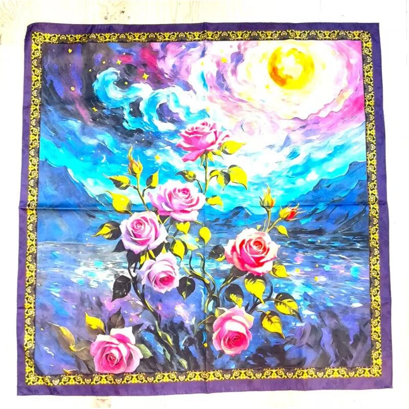 （331）高档丝巾围巾女士披肩新款素雅百搭防晒优雅气质