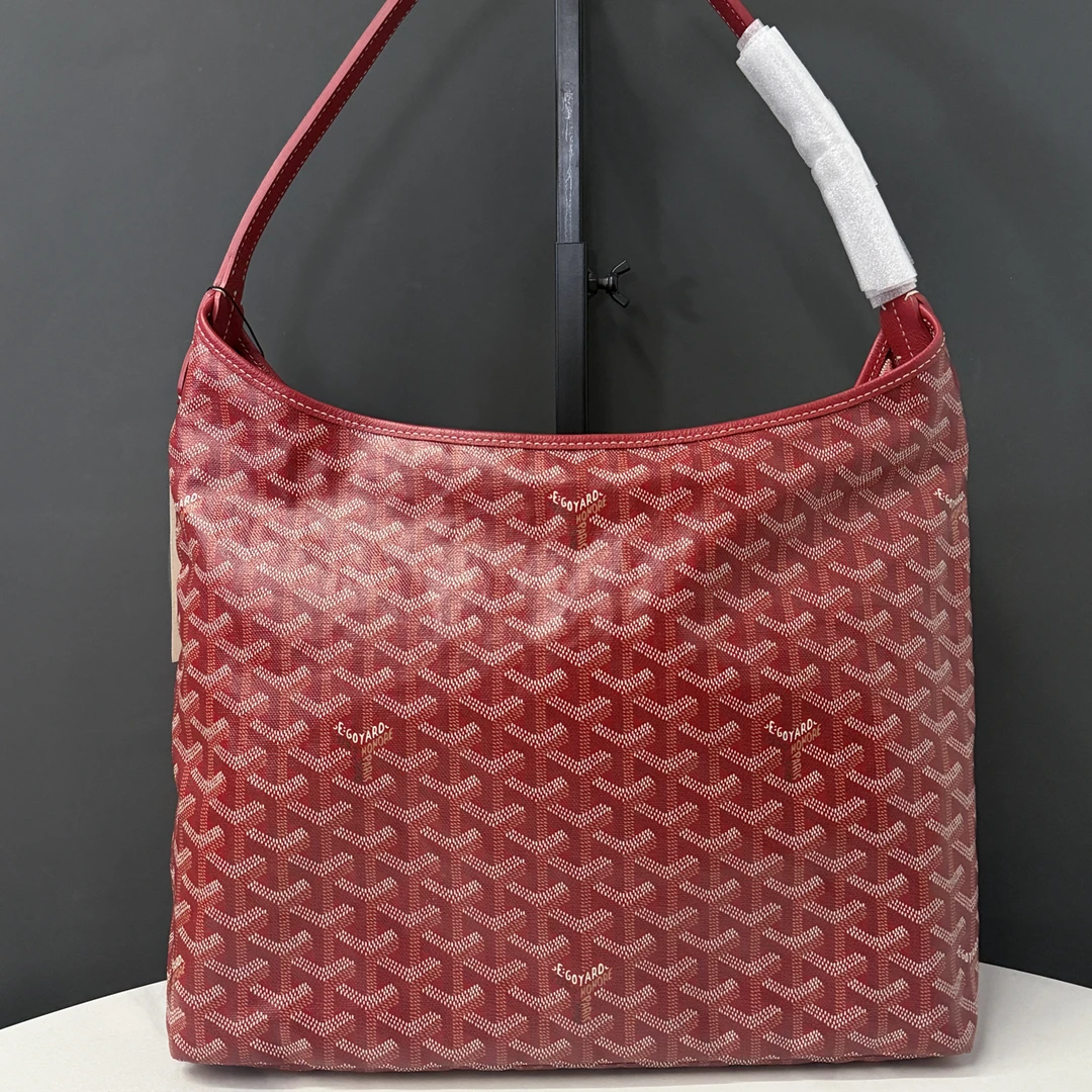 99新 Goyard 红色Hobo包33cm/0106010402