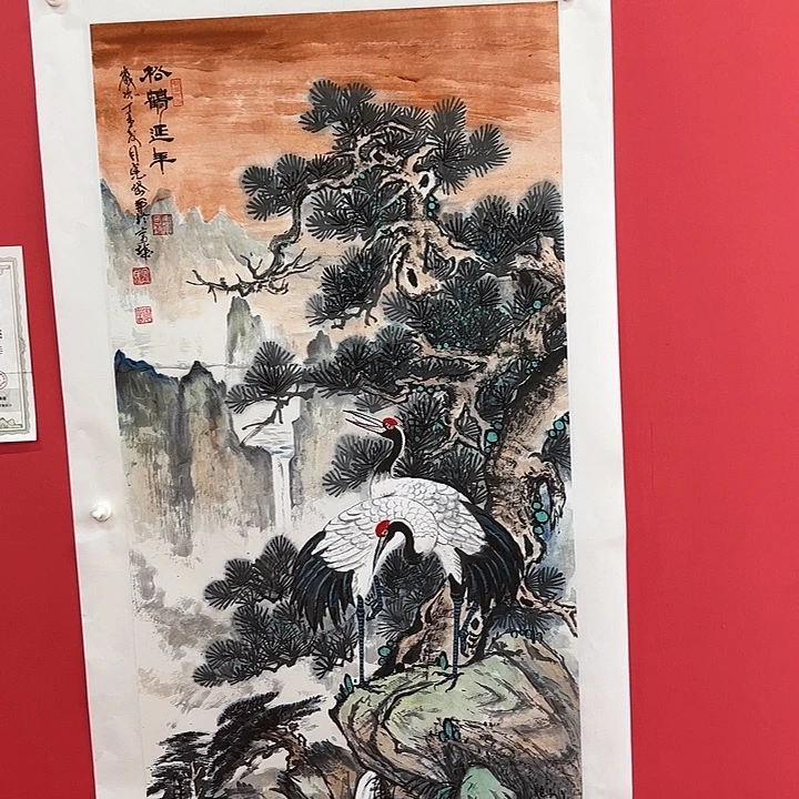 国画孟宪岱老师四尺整张国画