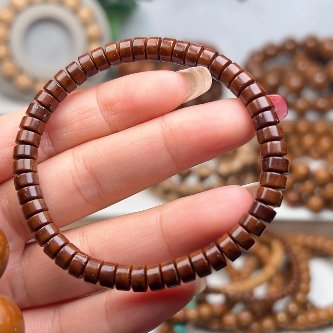 紫金鼠手串建****膜6x3.5纯肉实心药片