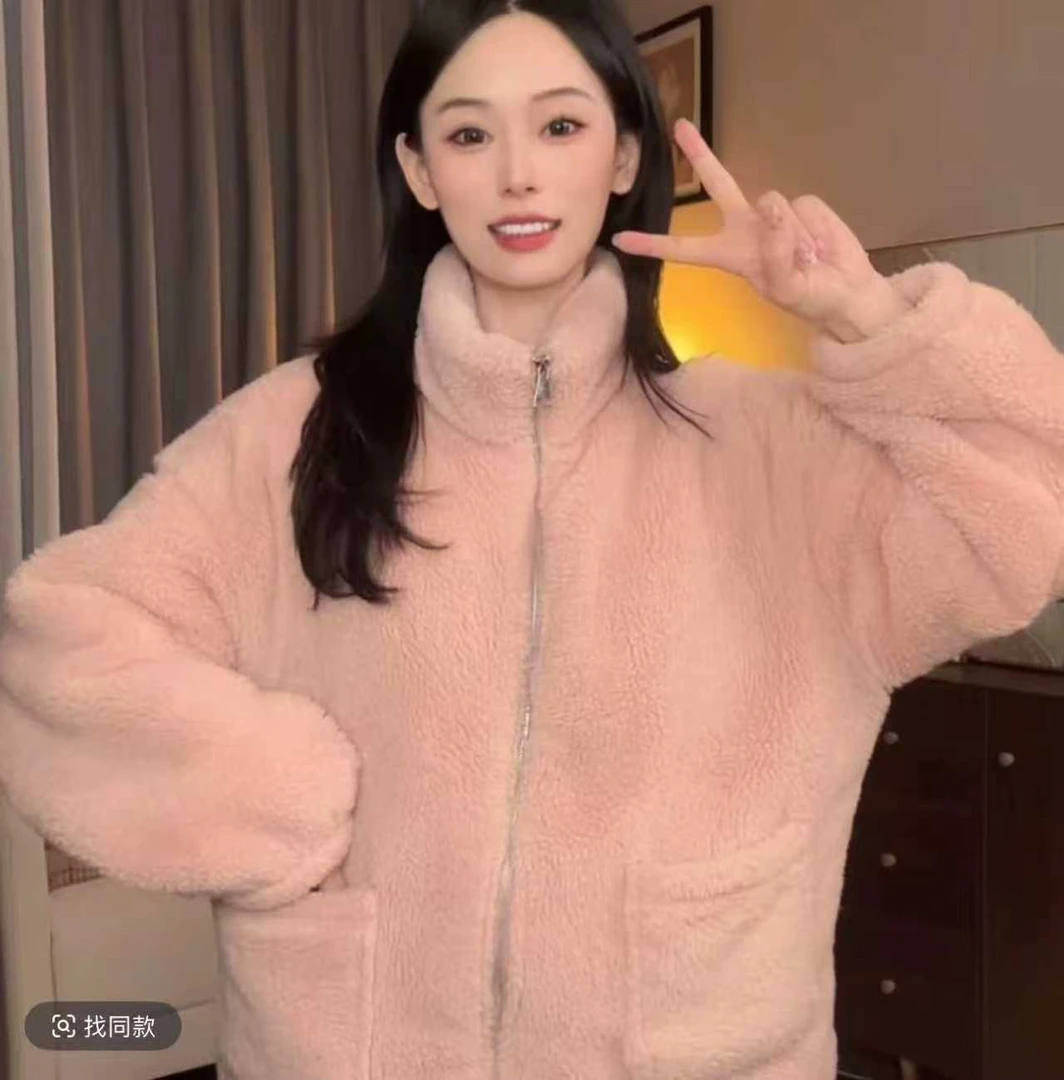 【网红爆款】冬季加绒加厚女士睡衣套装宽松保暖休闲家居服可外穿