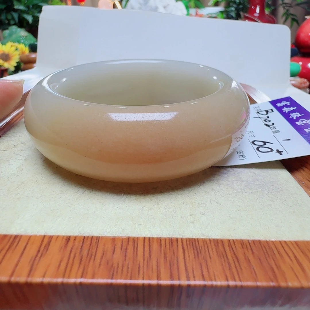 順***水未镶嵌手镯石英质玉