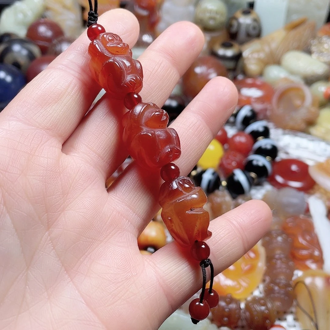 玛瑙/玉髓挂件未镶嵌