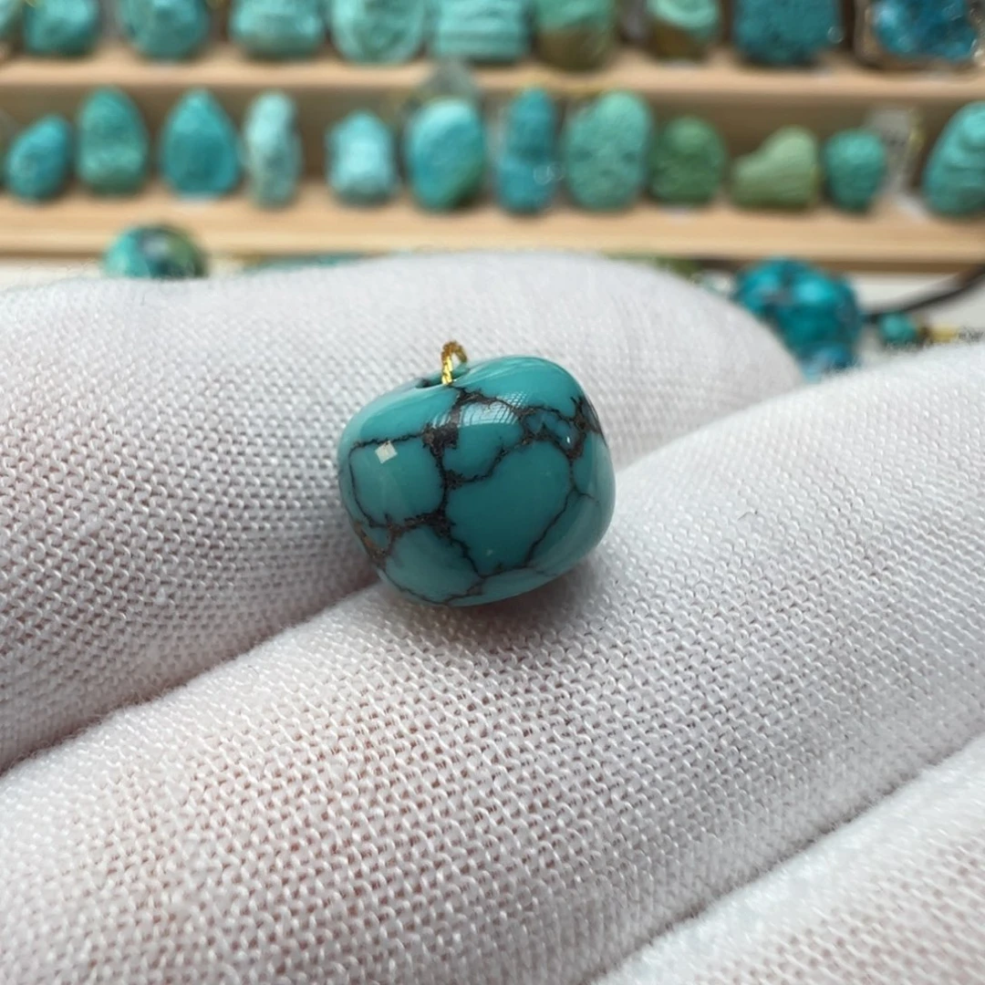 绿松石未镶嵌配饰10.3*7.9