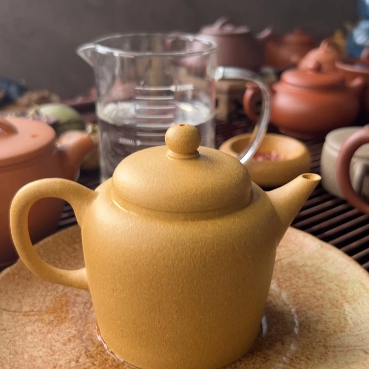 紫砂茶壶黄金宫灯200cc