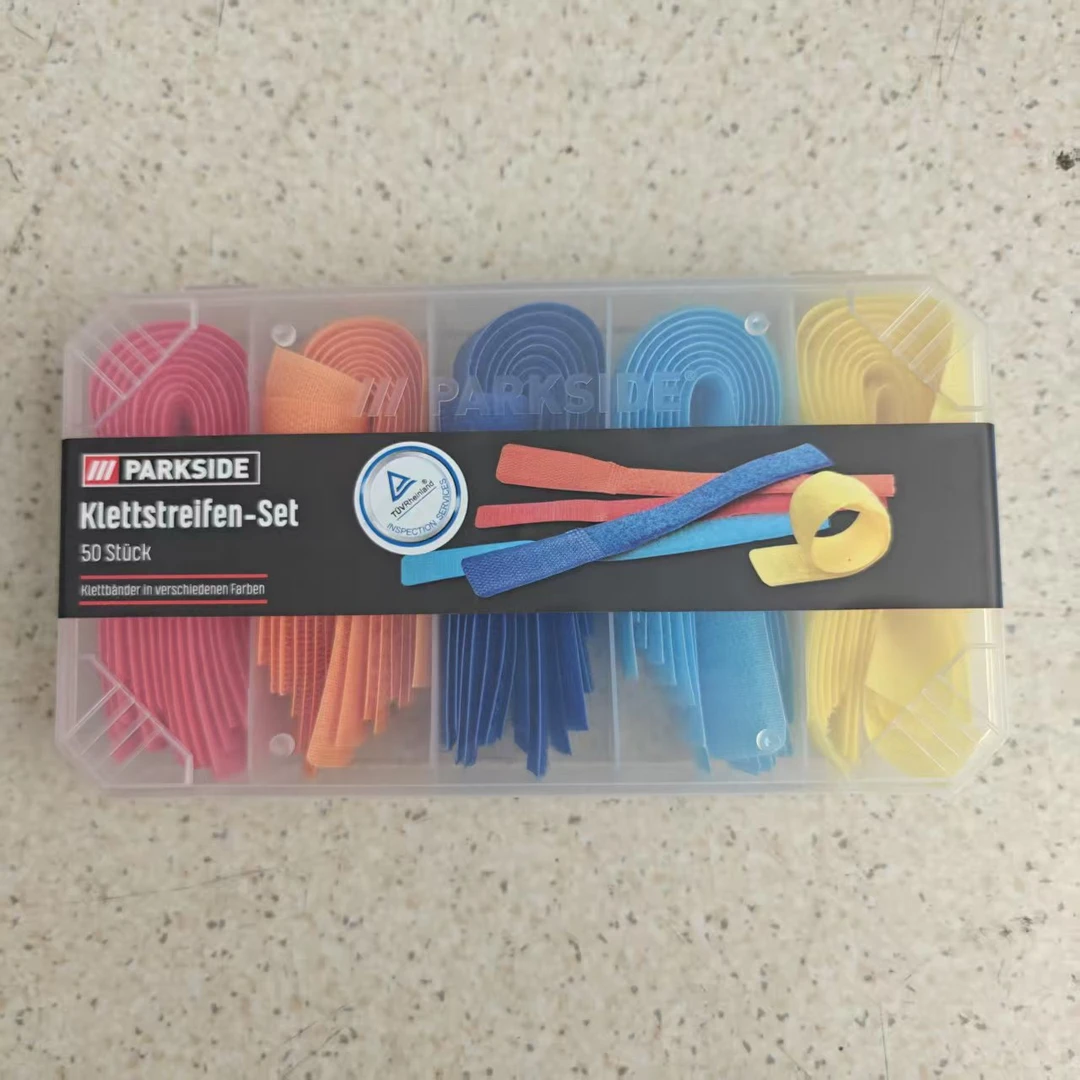 魔术贴扎带束线光纤网络电线机房捆绑可循环使用