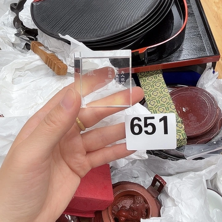 w***瓷片呀工艺品摆件瓷器摆件正能量