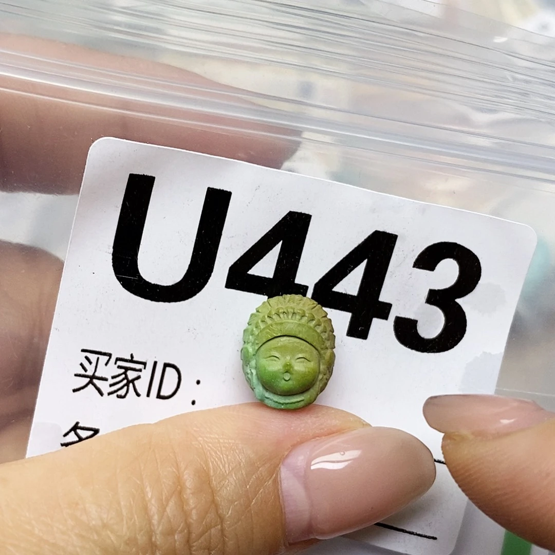 绿松石未镶嵌配饰