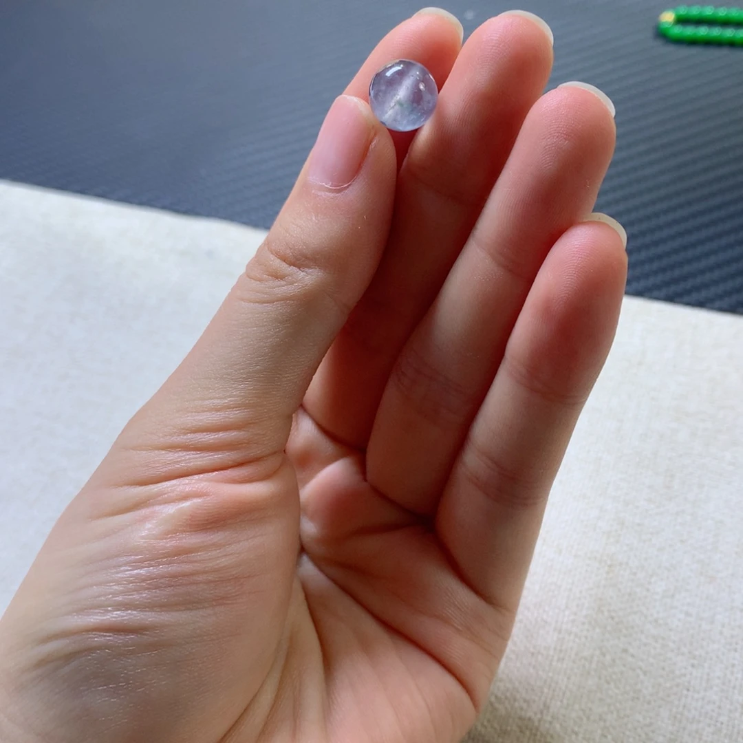 散珠翡翠蓝紫钢卡10