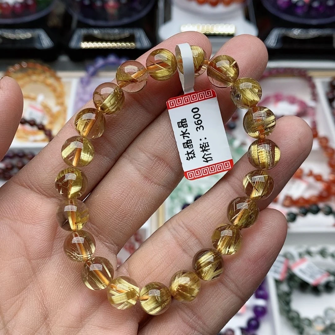 水晶手链未镶嵌水晶单圈手链未镶嵌