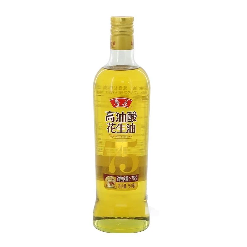 鲁花高油酸花生油750ml