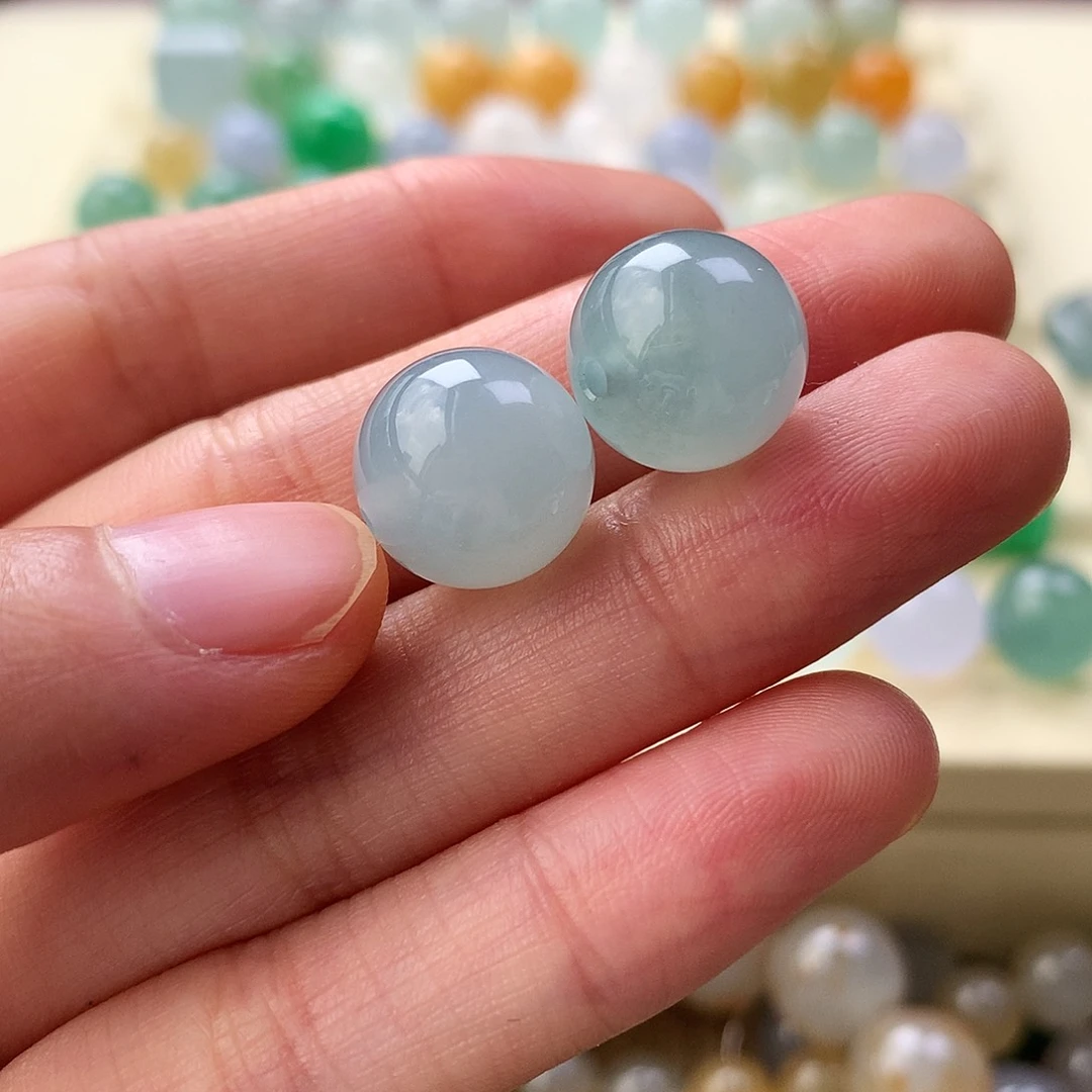 翡翠散珠翡翠珠子