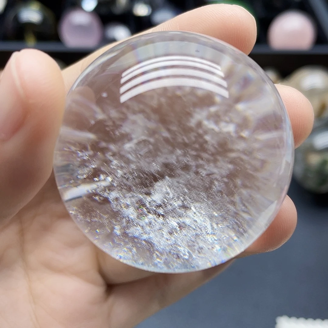 热***果水晶未镶嵌珠宝半成品