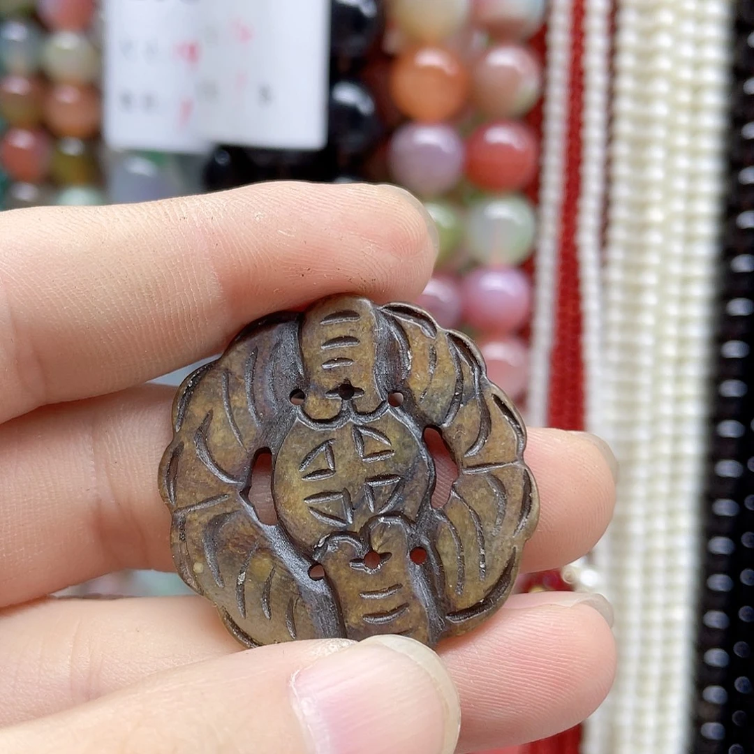 一***寒玛瑙/玉髓合金珠宝半成品