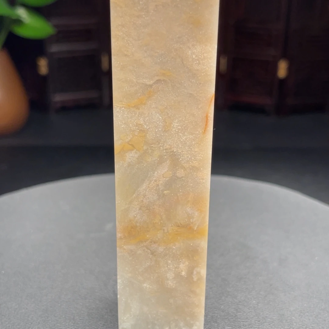 宋***缘田黄石昌化石手把件印章闲章