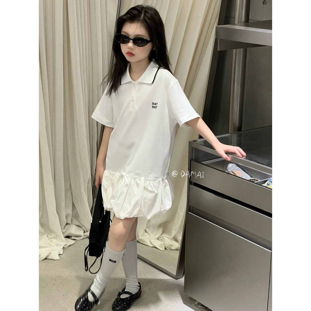 【衣佳】data工装polo抽绳连衣裙