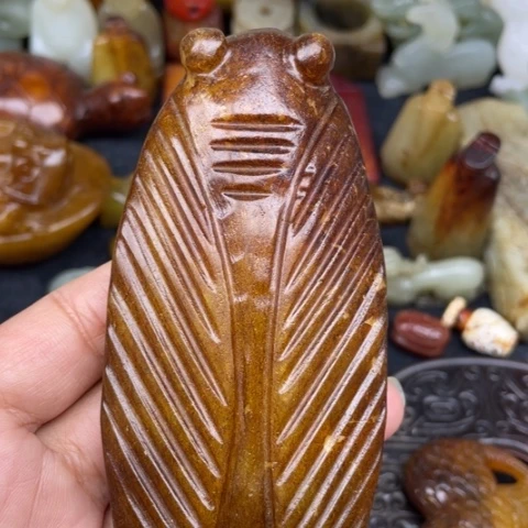 蛇纹石玉未镶嵌颈饰72