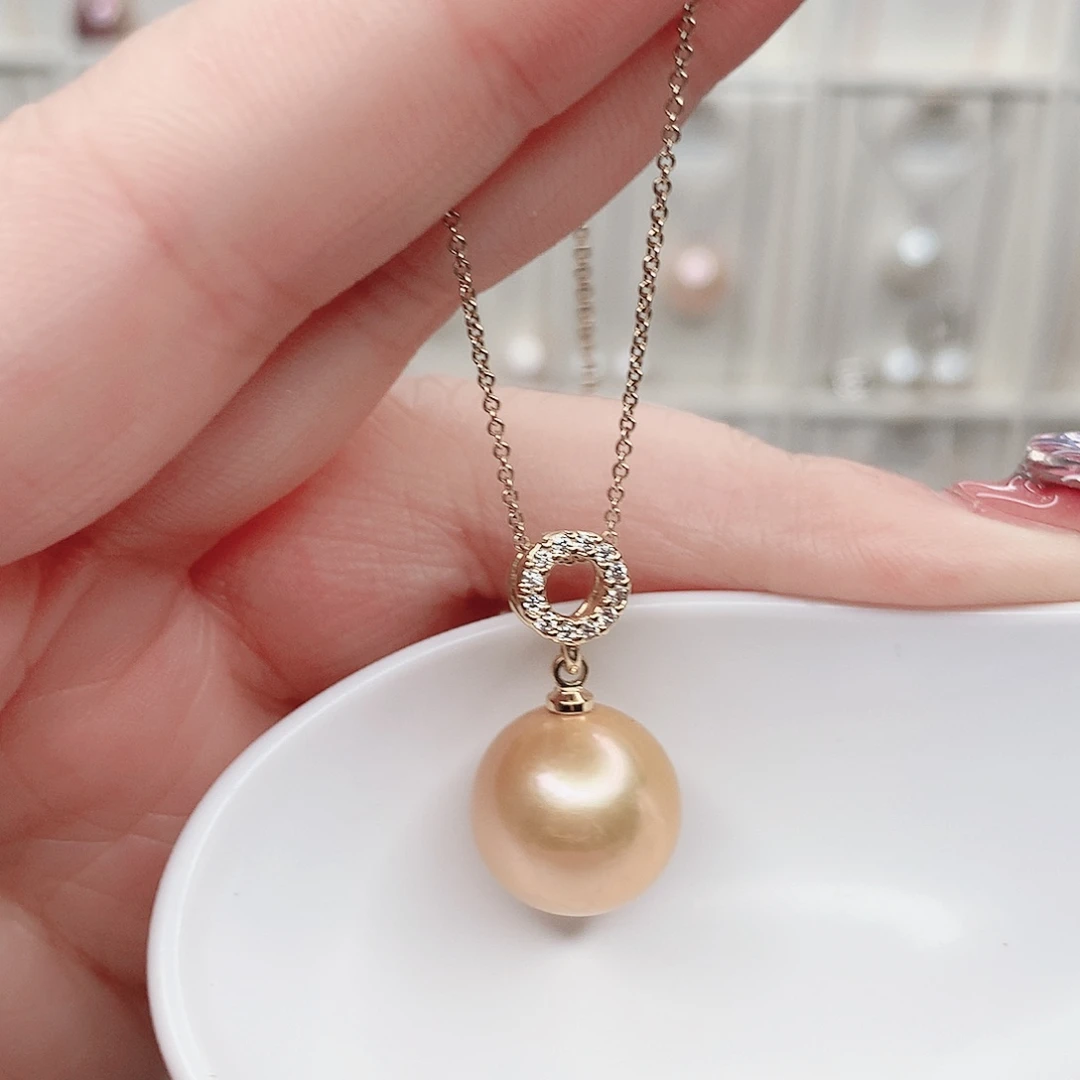 吊坠(赠链)淡水珍珠合金