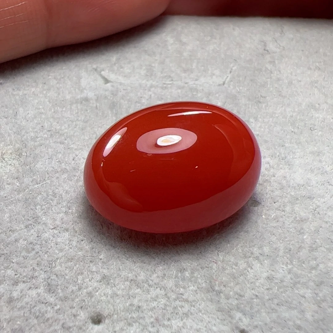 未镶嵌蛋面南红玛瑙